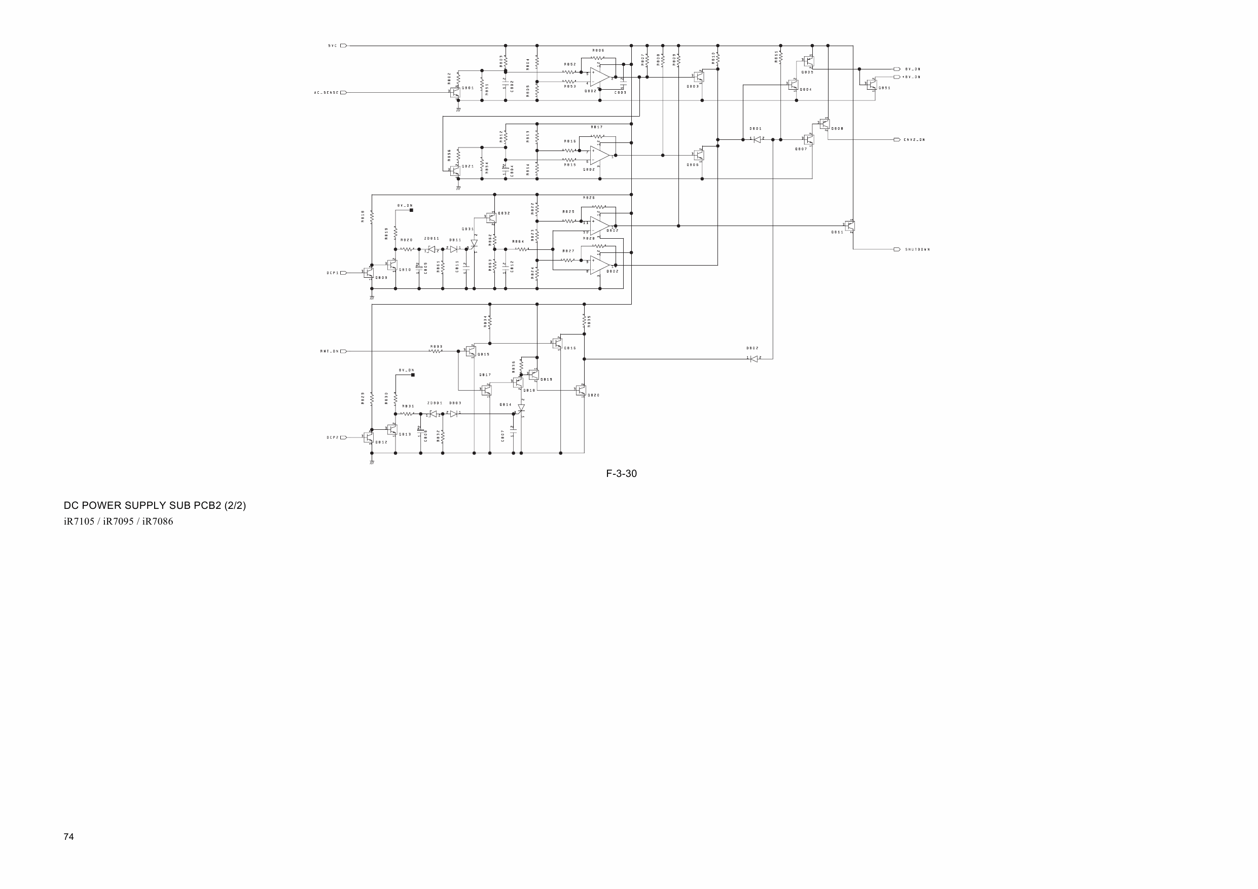 Canon imageRUNNER-iR 7105 7095 7086 Circuit Diagram-6